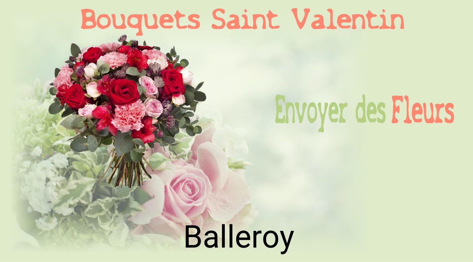 Roses de Saint-Valentin livrées à Balleroy